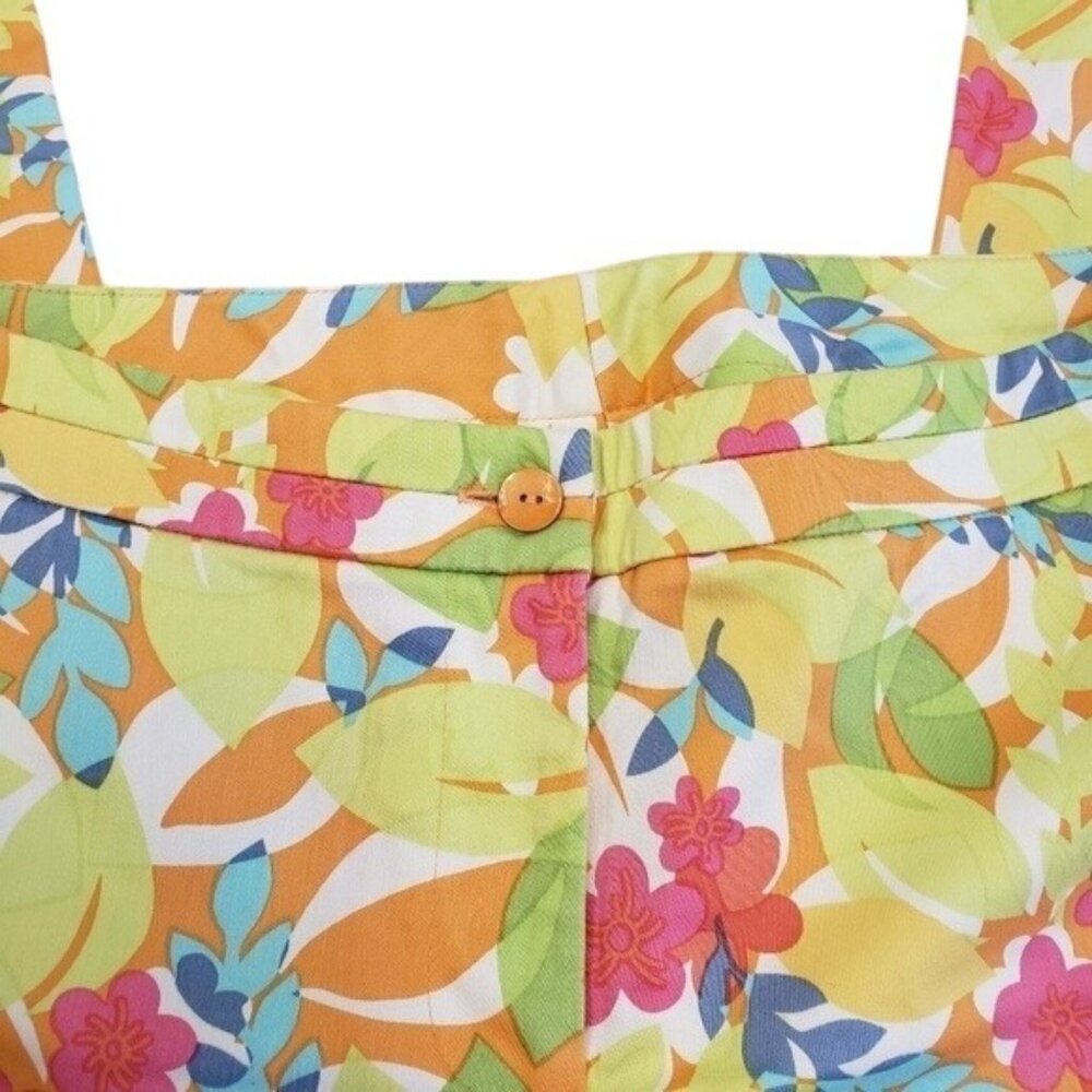 Sigrid Olsen Sport Womens Floral Pants Size 8 - Picture 6 of 7